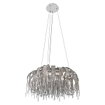 Люстра круглая подвесная с металлическими дугами и длинными цепочками 80 см Atlantis Chain варинант исполнения - 4 | Loft Concept в Ростове-на-Дону