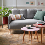 Кашпо из металла Elevated Planters красное варинант исполнения - 3 | Loft Concept в Ростове-на-Дону