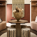 Панно на стену плетеное Макраме бежевый цвет  варинант исполнения - 7 | Loft Concept в Ростове-на-Дону