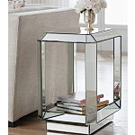 Зеркальный приставной стол Mirror Surface варинант исполнения - 2 | Loft Concept в Ростове-на-Дону