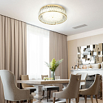 Потолочный светильник Stephane Glass Gold Ceiling Lamp 50 варинант исполнения - 2 | Loft Concept в Ростове-на-Дону