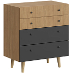Комод с принтом на ящиках Elise Chest of Drawers варинант исполнения - 10 | Loft Concept в Ростове-на-Дону