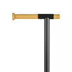 Держатель для туалетной бумаги с подвесным ершиком Black Bathroom Accessory варинант исполнения - 3 | Loft Concept в Ростове-на-Дону