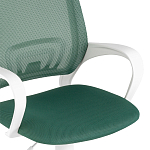 Офисное кресло с основанием из белого пластика Desk chairs Green варинант исполнения - 6 | Loft Concept в Ростове-на-Дону