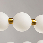 Люстра круглая с матовыми белыми шарами PEARLS Suspension варинант исполнения - 8 | Loft Concept в Ростове-на-Дону
