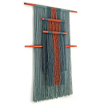 Декор на стену Макраме из нитей Japan Wall Panel Orange варинант исполнения - 1 | Loft Concept в Ростове-на-Дону