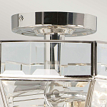 Потолочный светильник шестигранной формы с прозрачными стеклянным плафоном Elstead Lighting варинант исполнения - 6 | Loft Concept в Ростове-на-Дону