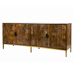 Широкая тумба с фактурным фасадом Termite варинант исполнения - 6 | Loft Concept в Ростове-на-Дону