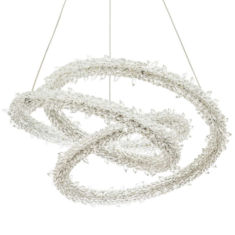       Gilbertine Crystals Twisted Chandelier    -- | Loft Concept 