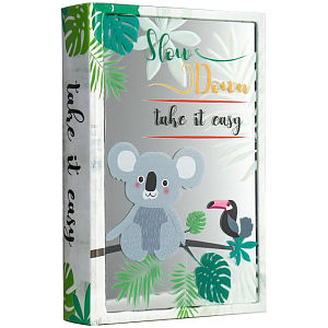 Шкатулка-книга Koala and Toucan Mirror Book Box