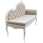 Рекомье со спинкой в стиле прованс Montmartre Provence Ottoman варинант исполнения - 4 | Loft Concept в Ростове-на-Дону