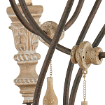 Люстра с состаренными резными элементами Big Graceful Profile варинант исполнения - 2 | Loft Concept в Ростове-на-Дону