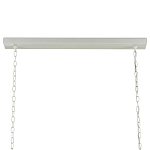 Люстра белая прямоугольная с абажурами в виде цветков тюльпана White Tulips варинант исполнения - 6 | Loft Concept в Ростове-на-Дону