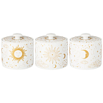 Чайный сервиз из фарфора с рисунком звезд и созвездий на 6 персон 14 предметов Porcelain Astronomy Collection варинант исполнения - 2 | Loft Concept в Ростове-на-Дону