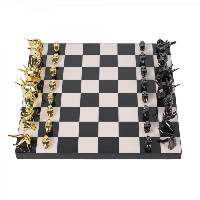  Kelly Wearstler Dichotomy Chess Set      -- | Loft Concept 