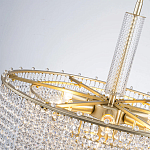 Люстра многоярусная с каскадами кристаллов Crystal Rains варинант исполнения - 4 | Loft Concept в Ростове-на-Дону