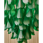 Люстра из стеклянных зеленых лепестков Petalled Illuminator варинант исполнения - 6 | Loft Concept в Ростове-на-Дону