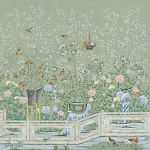 Обои ручная роспись Temple Newsam Mercury Grey варинант исполнения - 2 | Loft Concept в Ростове-на-Дону