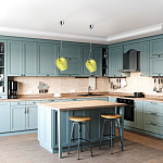 Подвесной светильник со стеклянном плафоном в форме бокала Kaleido варинант исполнения - 33 | Loft Concept в Ростове-на-Дону