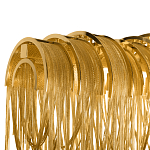 Люстра подвесная с металлическими цепочками и изогнутыми металлическими дугами 72 см Atlantis Chain варинант исполнения - 20 | Loft Concept в Ростове-на-Дону