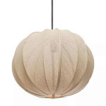 Подвесной светильник с бежевым тканевым абажуром Modern Textured Table Lamp варинант исполнения - 2 | Loft Concept в Ростове-на-Дону