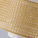 Торшер с декоративным поясом из плетеного бамбука Biuloggicu варинант исполнения - 6 | Loft Concept в Ростове-на-Дону