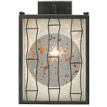 Бра с круглой зеркальной вставкой с эффектом ржавчины Stunning Radiance варинант исполнения - 2 | Loft Concept в Ростове-на-Дону