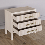 Тумба Primo  с тремя ящиками шпон Светлый дуб варинант исполнения - 4 | Loft Concept в Ростове-на-Дону