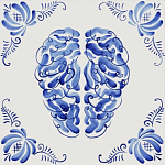 Плитка с узором Мозг варинант исполнения - 2 | Loft Concept в Ростове-на-Дону