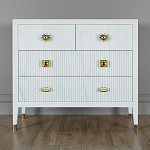 Бельевой Комод с 4 ящиками Elsa Dreams White варинант исполнения - 5 | Loft Concept в Ростове-на-Дону