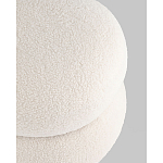 Пуф Полли S тедди белый варинант исполнения - 4 | Loft Concept в Ростове-на-Дону