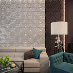 Гипсовая 3D панель с принтографией PM-37 варинант исполнения - 2 | Loft Concept в Ростове-на-Дону