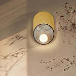 Бра с каменным диском в металлической раме Sandstone Painting варинант исполнения - 5 | Loft Concept в Ростове-на-Дону