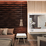 Гипсовая 3D панель с принтографией PM-03 варинант исполнения - 2 | Loft Concept в Ростове-на-Дону