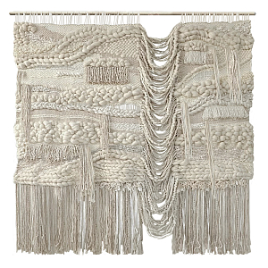 Вязанное панно для ресторана WINTER