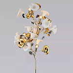 Торшер в виде белых и золотых цветов каллы Refined Taste of Light варинант исполнения - 2 | Loft Concept в Ростове-на-Дону