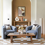 Стол журнальный из массива и шпона дуба Oak Essence Carden варинант исполнения - 6 | Loft Concept в Ростове-на-Дону