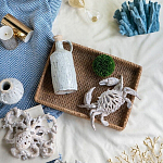 Статуэтка краб с детализированной текстурой в белом цвете Marine Accessories варинант исполнения - 7 | Loft Concept в Ростове-на-Дону