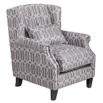 Кресло Henry Armchair grey velour варинант исполнения - 1 | Loft Concept в Ростове-на-Дону