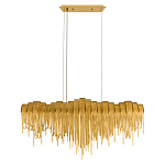 Люстра подвесная с металлическими дугами и длинными цепочками 115 см Atlantis Chain варинант исполнения - 4 | Loft Concept в Ростове-на-Дону