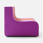 Дизайнерское кресло зеленое Poltronova Sofo Verosa Green Pink Armchair варинант исполнения - 7 | Loft Concept в Ростове-на-Дону