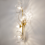 Бра Lots of transparent lotuses варинант исполнения - 3 | Loft Concept в Ростове-на-Дону