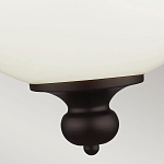 Подвесной светильник с белым стеклянным плафоном в форме шара на цепи Feiss варинант исполнения - 5 | Loft Concept в Ростове-на-Дону