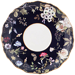 Чайный набор из фарфора темно-синий с рисунком цветов на 6 персон 12 предметов 280 мл Garden Whisper Porcelain Set  варинант исполнения - 2 | Loft Concept в Ростове-на-Дону