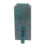 Часы погон ВС подарочные настольные из натурального камня Змеевик Military Clock варинант исполнения - 15 | Loft Concept в Ростове-на-Дону