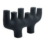 Подсвечник алюминиевый черный Ember варинант исполнения - 2 | Loft Concept в Ростове-на-Дону