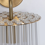 Бра с круглым основанием и длинными прозрачныи стеклянными трубками Nembus варинант исполнения - 4 | Loft Concept в Ростове-на-Дону