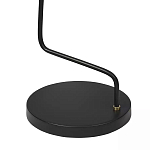 Торшер на изогнутом основании в сочетании черного и золотистого цвета Stable Base варинант исполнения - 4 | Loft Concept в Ростове-на-Дону