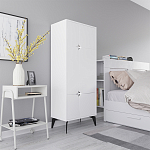 Комод белый с 4-мя дверцами на металлических ножках SPARK MULTIPURPOSE CABINET WHITE варинант исполнения - 2 | Loft Concept в Ростове-на-Дону
