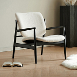 Кресло с каркасом и ножками из древесины и мягкими сиденьем и спинкой Venice варинант исполнения - 6 | Loft Concept в Ростове-на-Дону